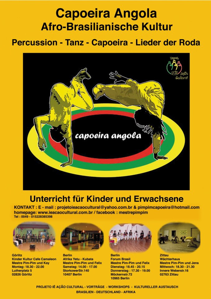 Flyer Capoeira Angola
